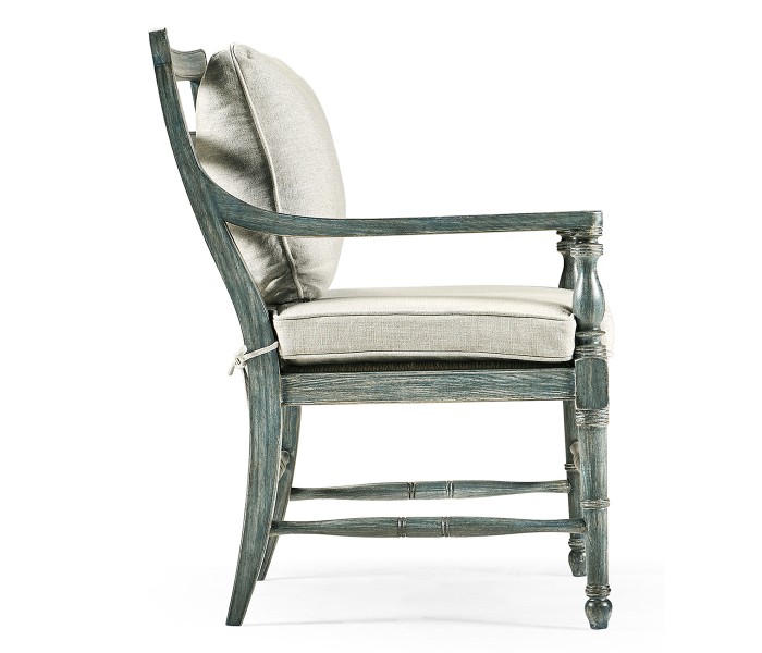 Florennes Ocean Washed Arm Chair