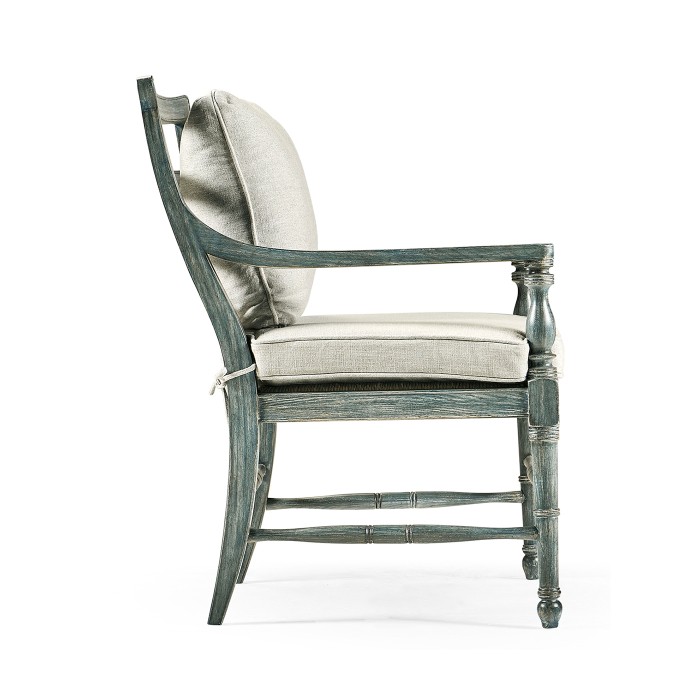 Florennes Ocean Washed Arm Chair