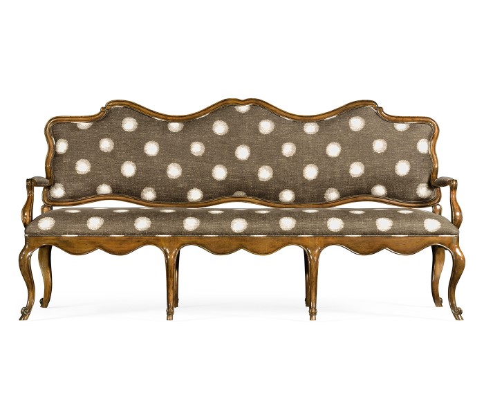 Padua Grey Fruitwood Settee