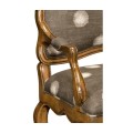 Padua Grey Fruitwood Settee