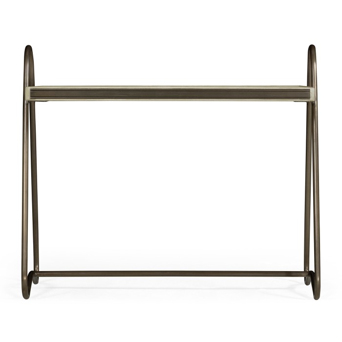 Gennesso Grey Oak Side Table