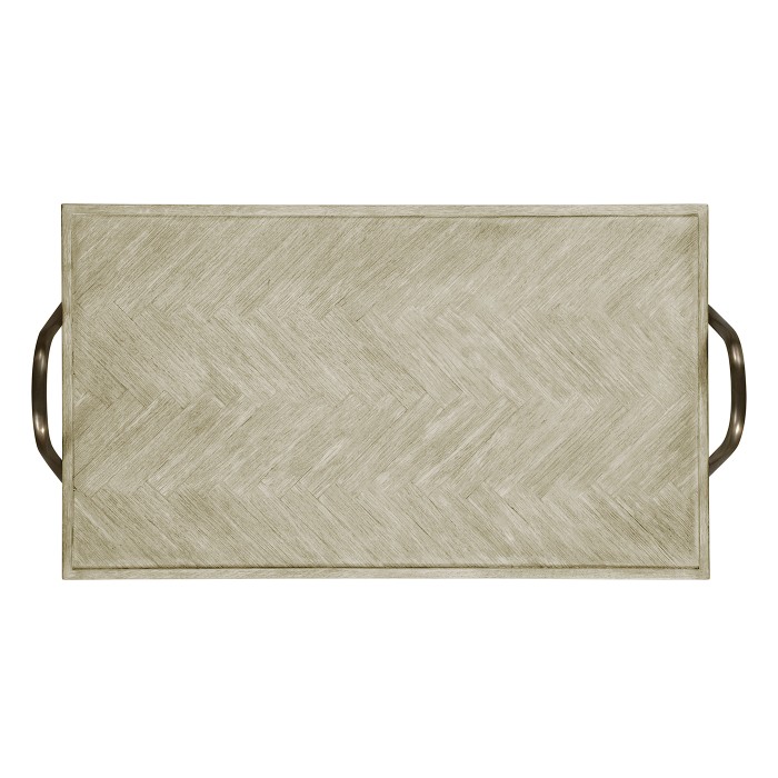 Gennesso Grey Oak Side Table