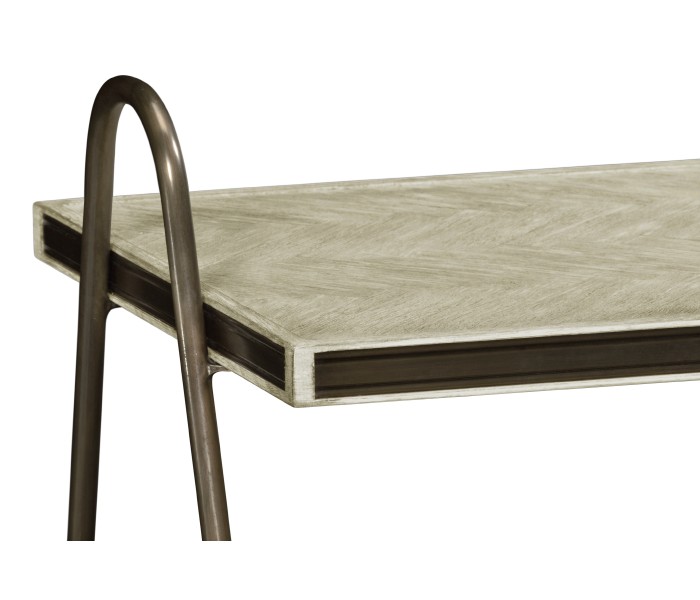 Gennesso Grey Oak Side Table