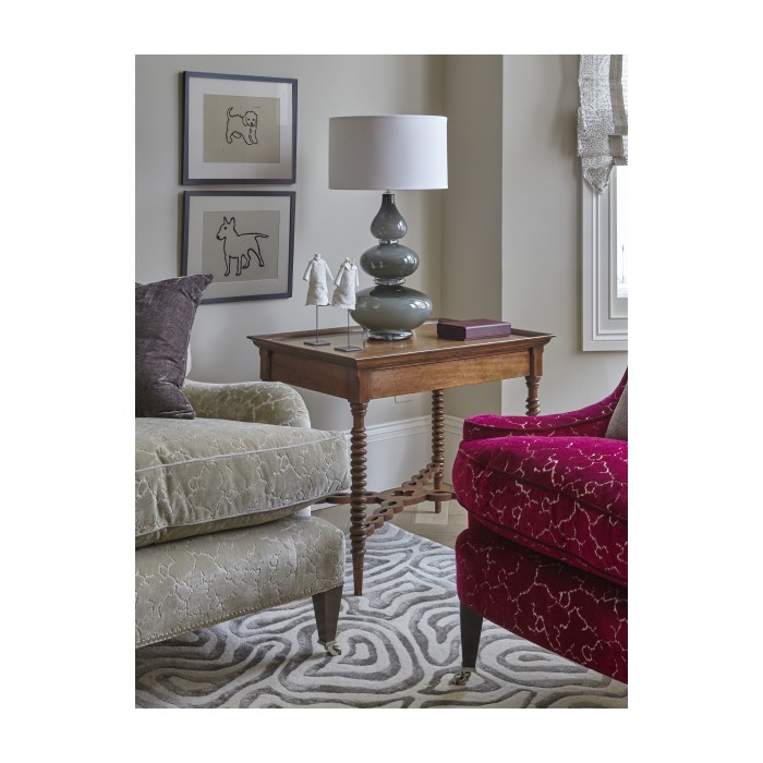 Rosston Grey Fruitwood Table