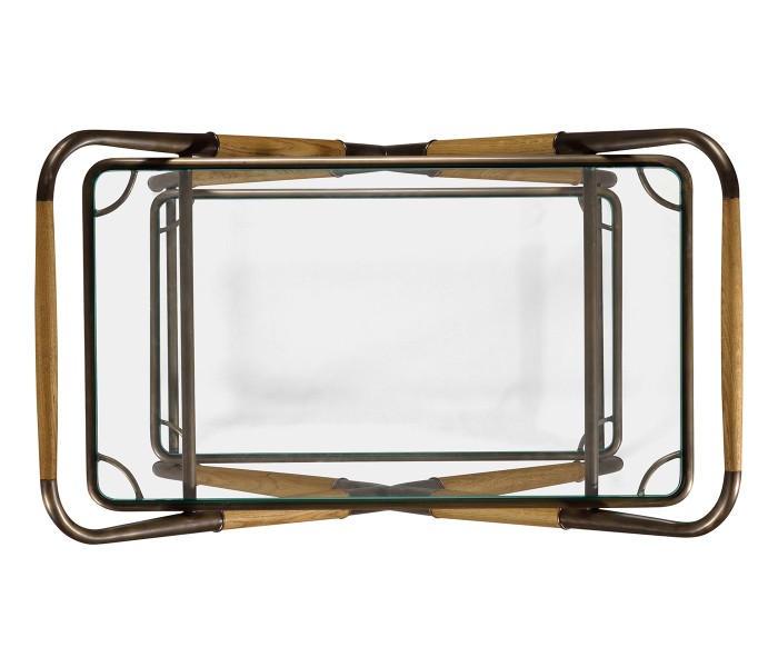 Kathleen Washed Oak Cocktail Table