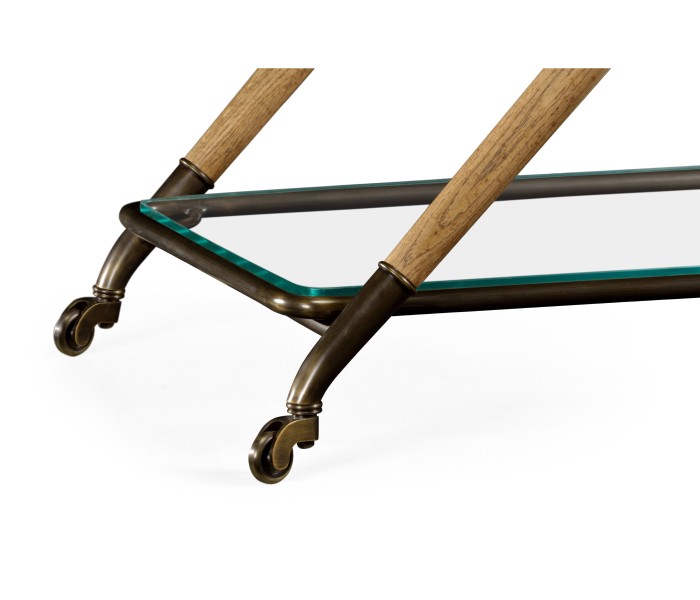 Kathleen Washed Oak Cocktail Table