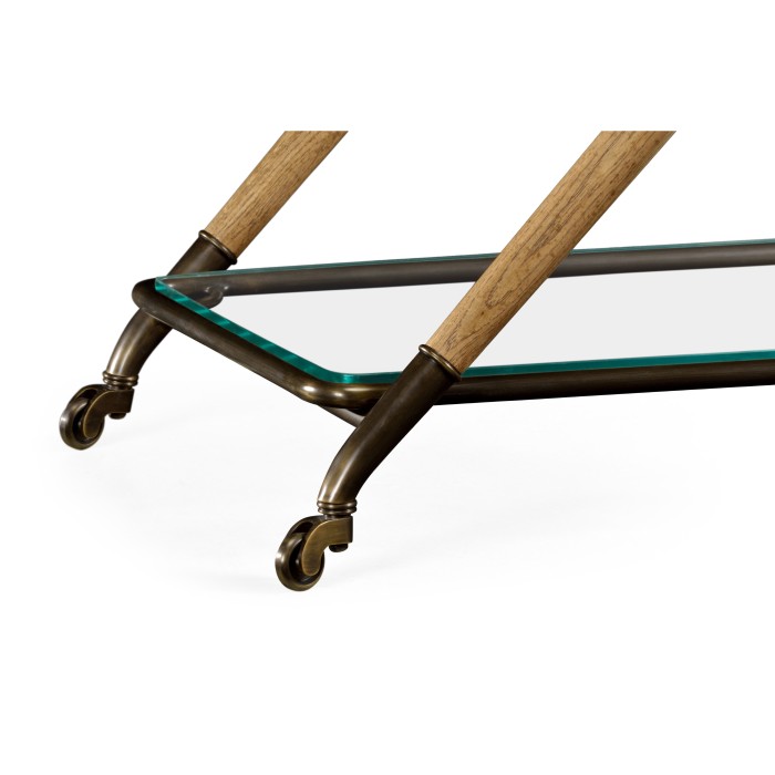 Kathleen Washed Oak Cocktail Table