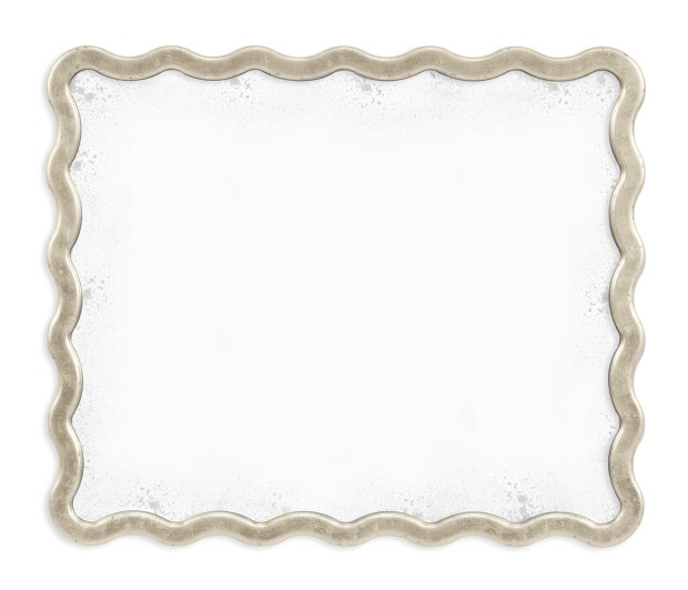 Keste Rectangular Silver Mirror