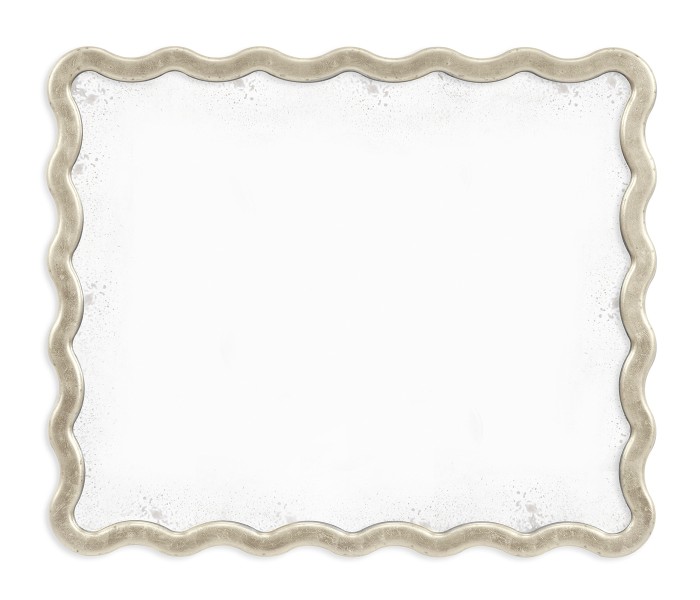 Keste Rectangular Silver Mirror