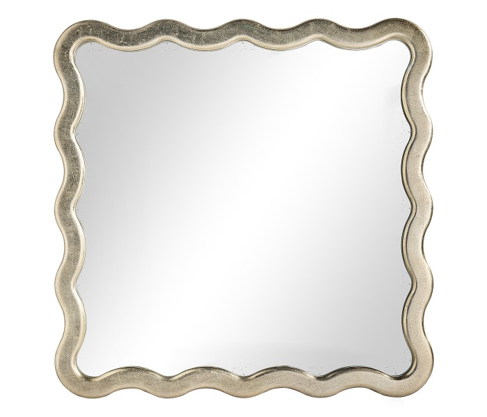 Keste Square Silver Mirror