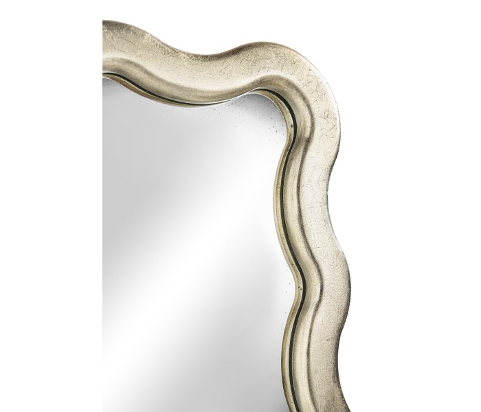Keste Square Silver Mirror