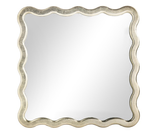Keste Square Silver Mirror