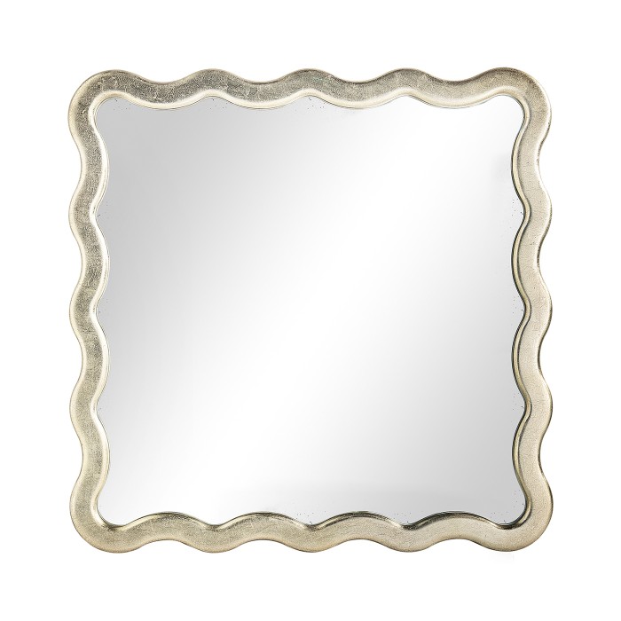 Keste Square Silver Mirror
