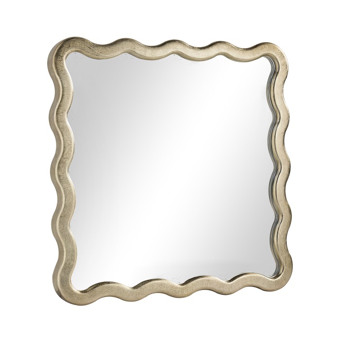 Keste Square Silver Mirror