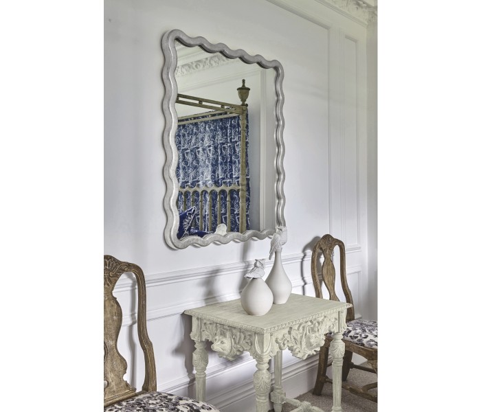 Keste Square Silver Mirror