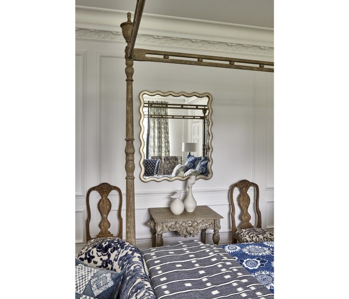 Keste Square Silver Mirror