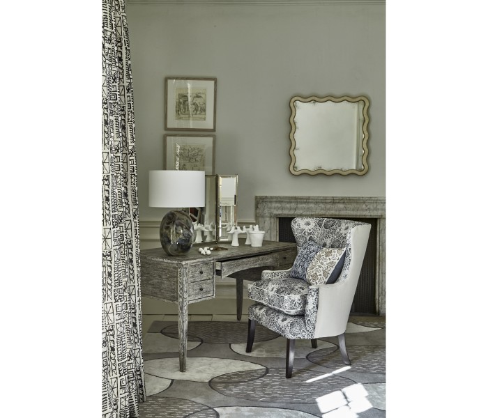 Keste Square Silver Mirror