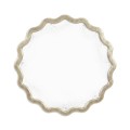 Keste Round Silver Mirror