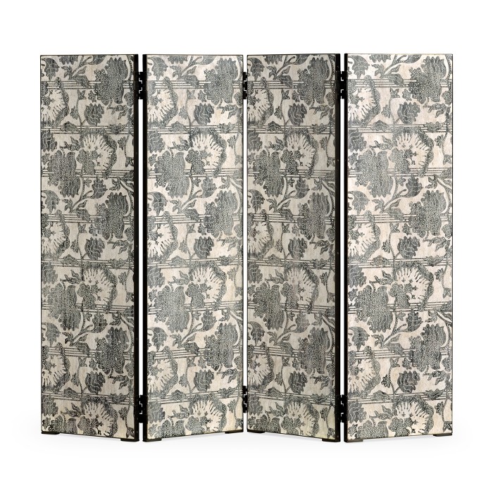 Octavian White & Blue Screen Panels