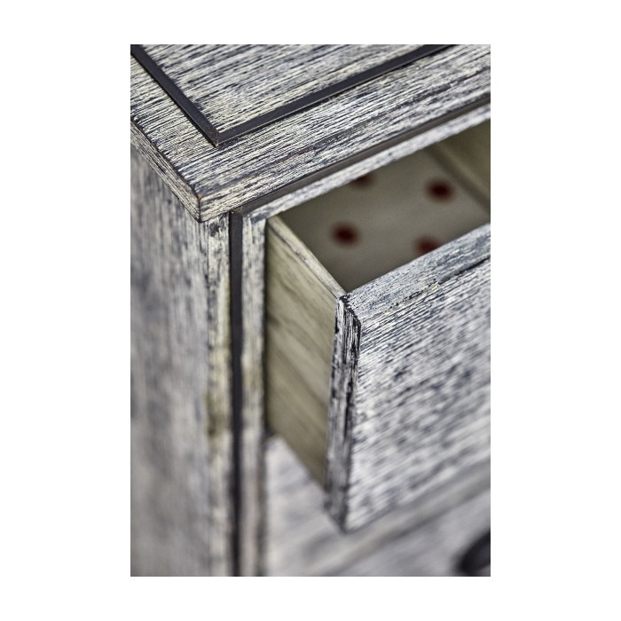 Clifton Grey Wenge Chest of Drawers