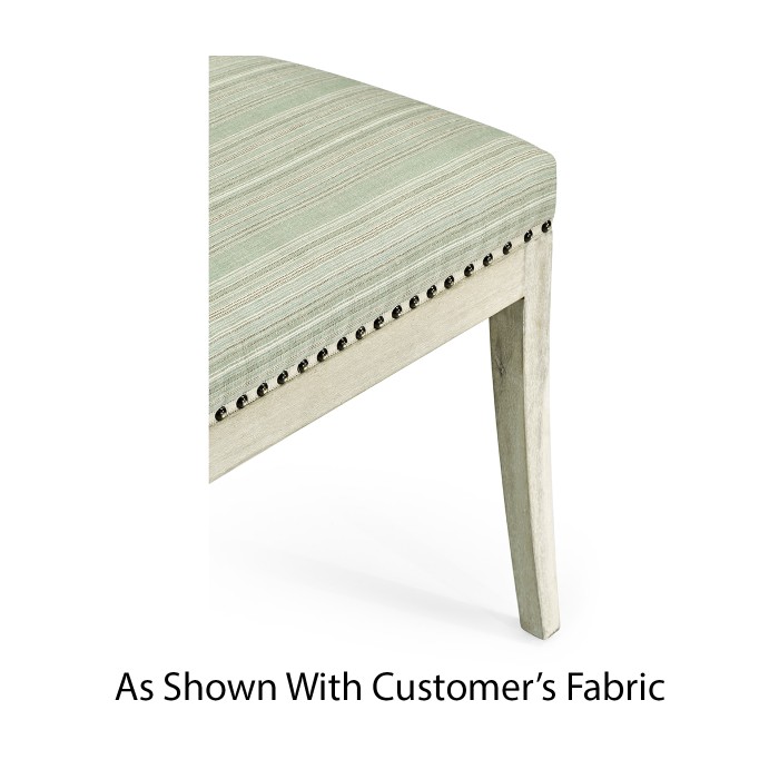 Lucillo Washed Acacia Carver Side Chair