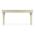 Bellefontaine Venetian White Oak Console Table