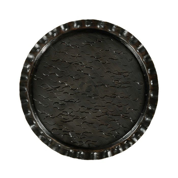 Circular Marcia Antique Bronze Cocktail Table