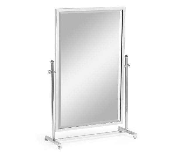 William Yeoward Tilt Nickel Dressing Table Mirror