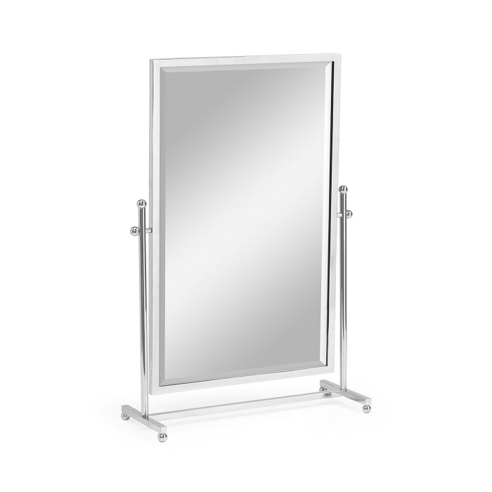 William Yeoward Tilt Nickel Dressing Table Mirror