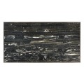 Rectangular Iron Cocktail Table with a Black Marble Top