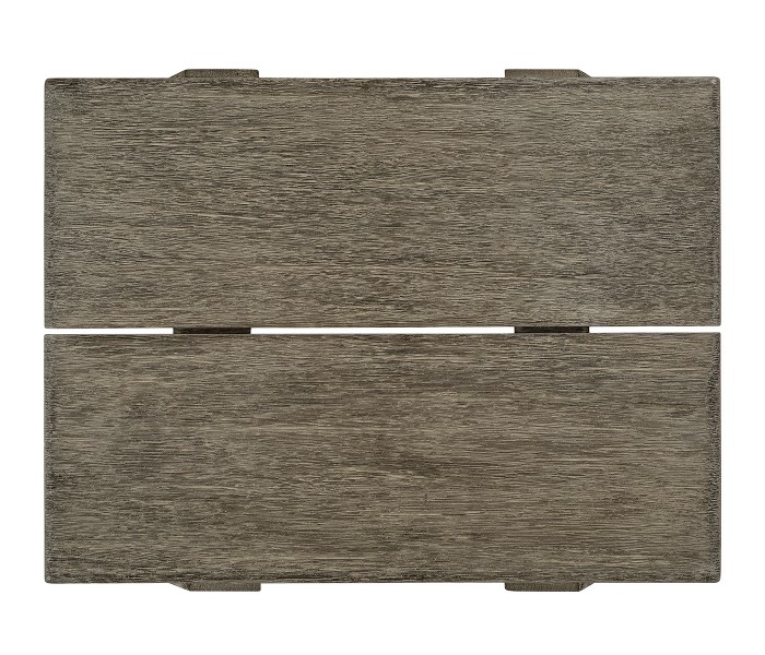 Small Rectangular Grey Stool