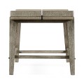 Rectangular Grey Bench
