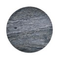 Round Geometric Dome Brass Breakfast Table with A Grey Marble Top 36