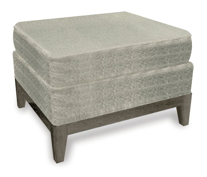 Rectangular Grey Ottoman Sectional 25