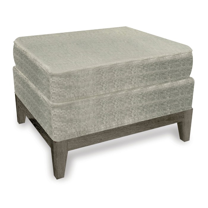Rectangular Grey Ottoman Sectional 25
