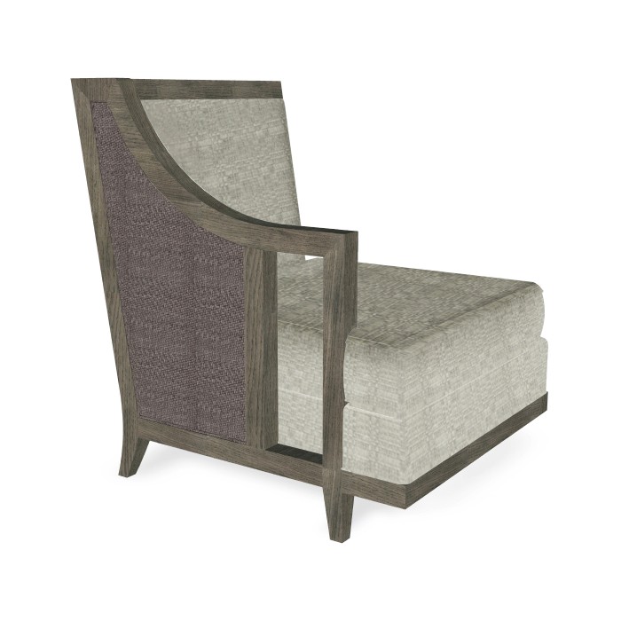 Grey & Dark Grey Rattan Right One-Seat Sofa Sectional 29