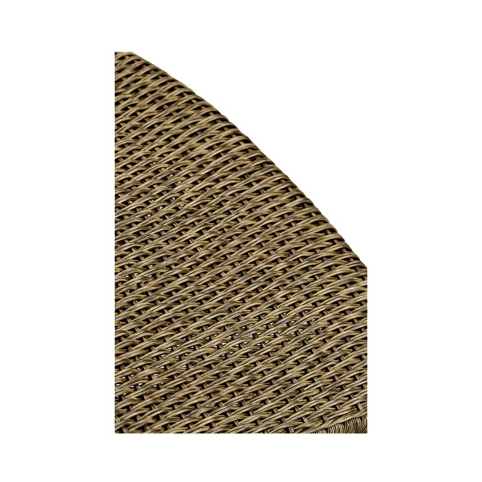 Foot Rest Only - Connects with Navajo Sand & Rattan Lounge Chair 550008-PNS