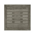 Square Grey Bar Table with a Terrazzo Base 26
