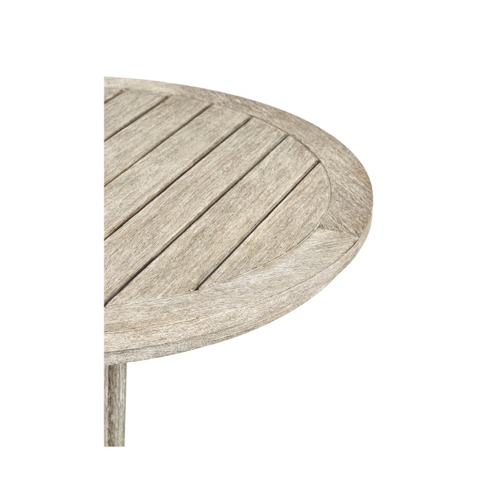 Round Navajo Sand Counter Table with a Terrazzo Base 36