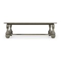 Rectangular Grey Games Coffee Table