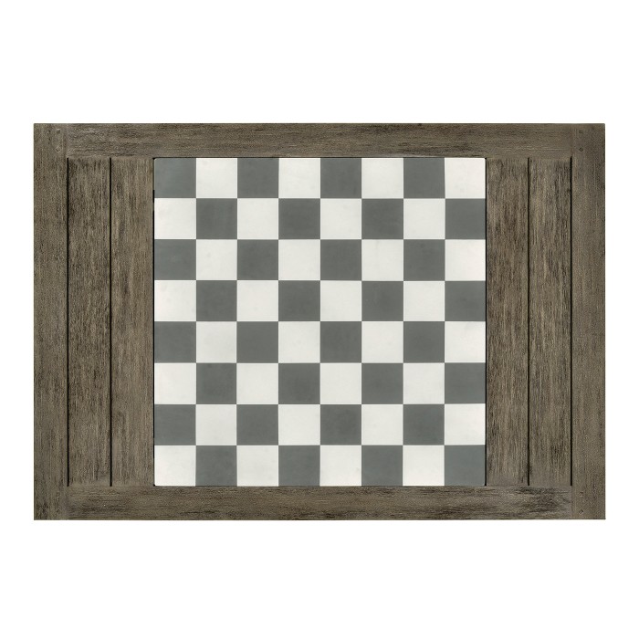 Rectangular Grey Games Coffee Table