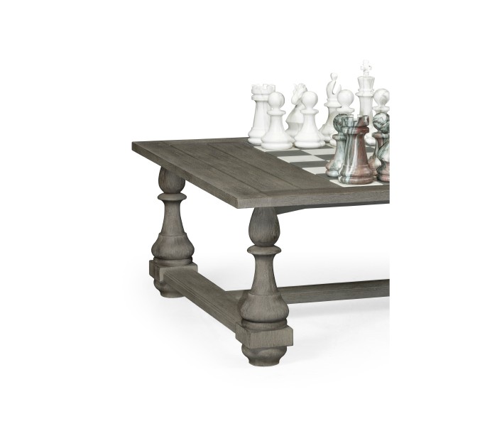 Rectangular Grey Games Coffee Table