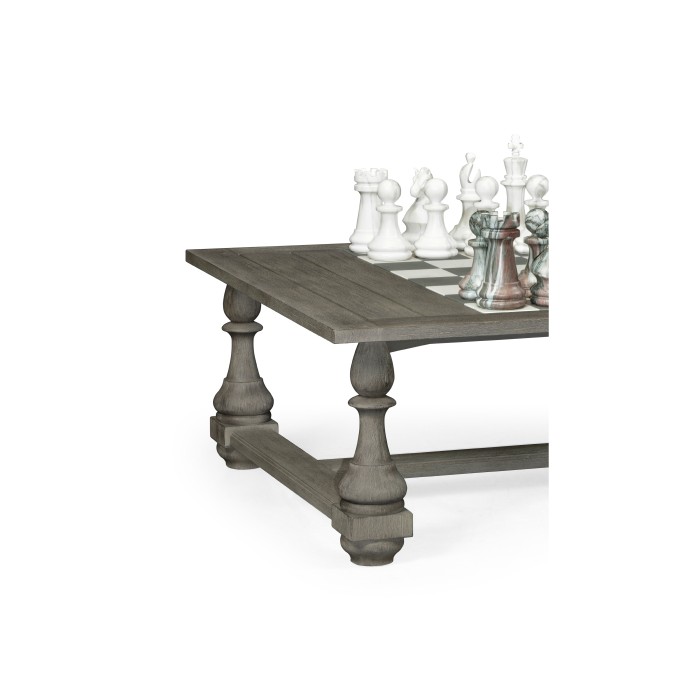 Rectangular Grey Games Coffee Table