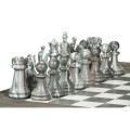 Rectangular Grey Games Coffee Table