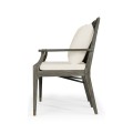 Grey Garden Bench with Cushion & Pillows