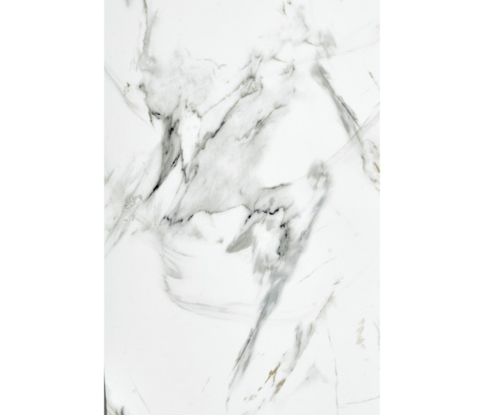 Large Square Faux White & Grey Marble Planter