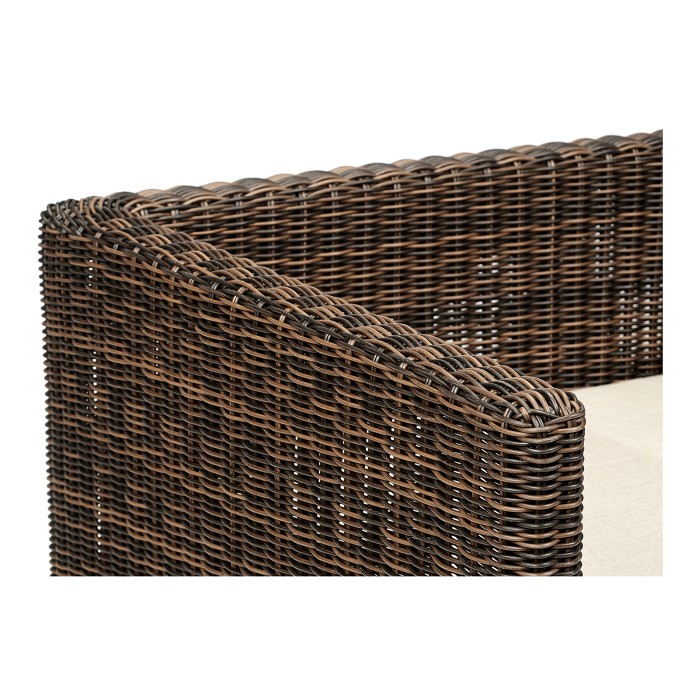 Grey & Rattan Chair