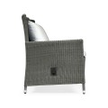Panama Rattan Two-Seat Sofa with Reclining Back
