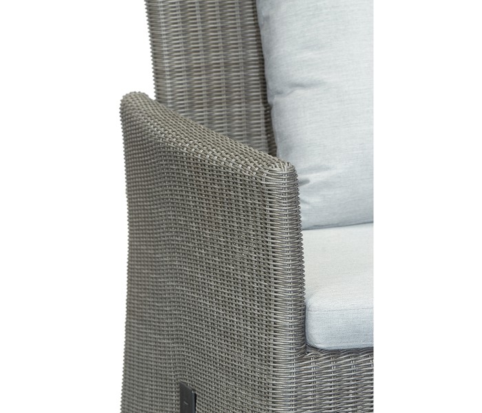 Panama Rattan Two-Seat Sofa with Reclining Back