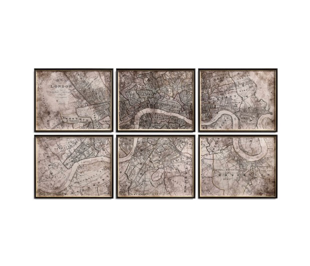Districts of the Metropolis - Set of 6